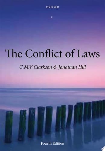 The Conflict of Laws
