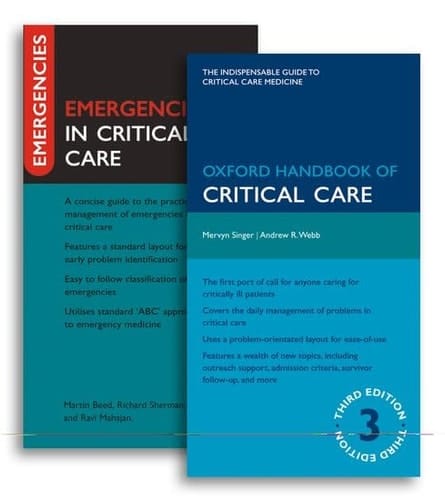 Oxford Handbook of Critical Care and Emergencies in Critical Care Pack