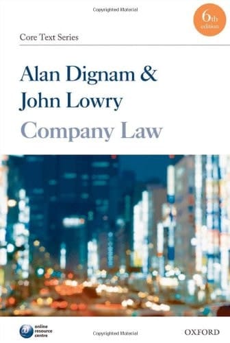Company Law: Core Text
