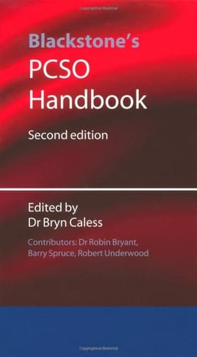 Blackstone's PCSO Handbook