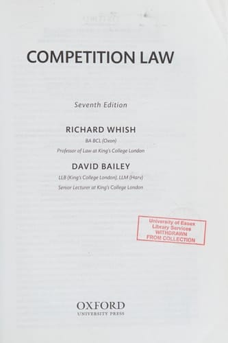 Competition Law