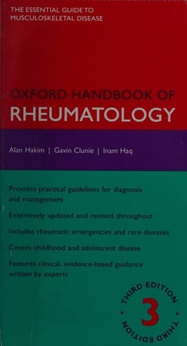 Oxford Handbook of Rheumatology (Oxford Medical Handbooks)