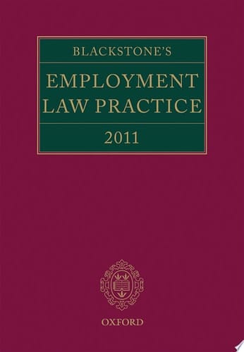 Blackstone's Employment Law Practice 2011