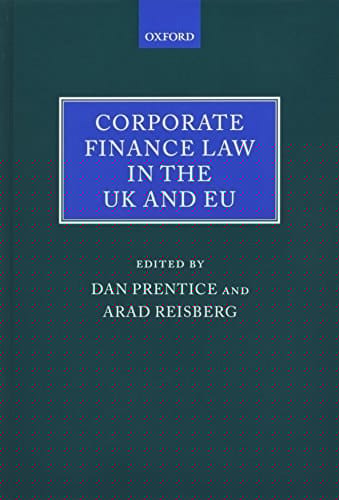 Corporate Finance Law in the UK and Eu