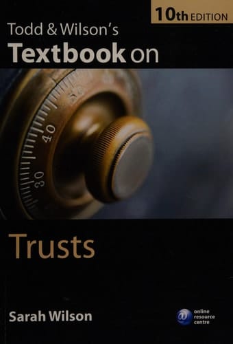 Todd & Wilson's Textbook on Trusts