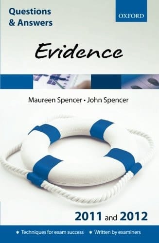 Q & A Evidence 2011 and 2012
