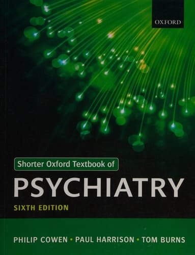 Shorter Oxford Textbook of Psychiatry