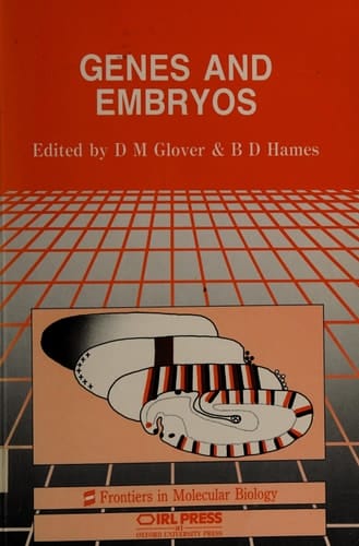 Genes and Embryos (Frontiers in Molecular Biology)