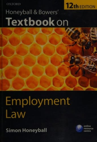 Honeyball and Bowers' Textbook on Employment Law