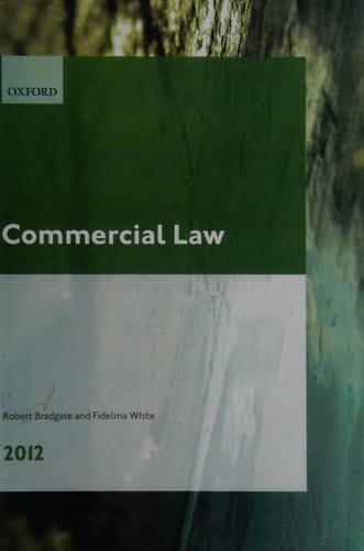 Commercial Law 2012: LPC Guide (Blackstone Legal Practice Course Guide)