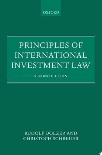 Principles of International Investment Law