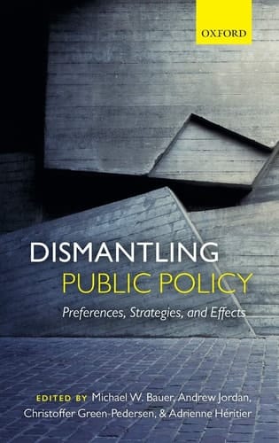 Dismantling Public Policy: Preferences, Strategies, and Effects