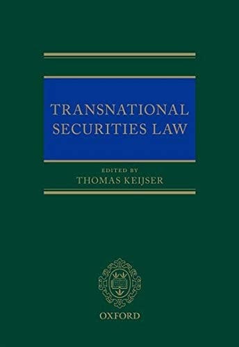 Keijser, T: Transnational Securities Law