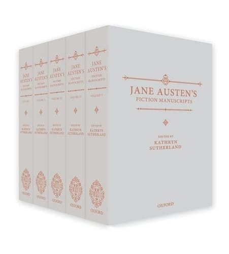 Jane Austen's Fiction Manuscripts: 5-volume set