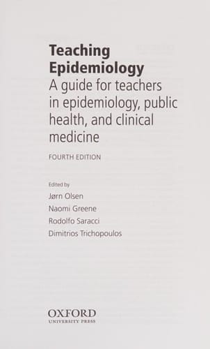 Teaching Epidemiology