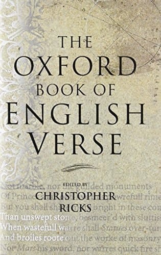 The Oxford Book of English Verse by (1999-10-07)