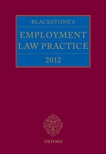 Blackstone's Employment Law Practice 2012