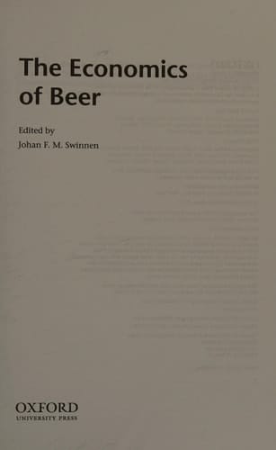The Economics of Beer