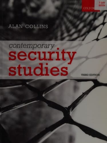 Contemporary Security Studies