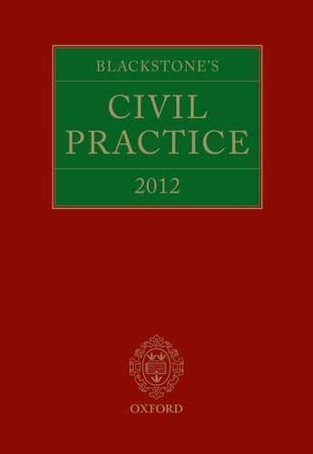 Blackstone's Civil Practice 2012