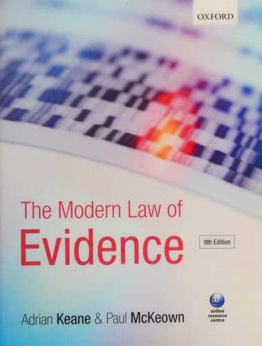 The Modern Law of Evidence