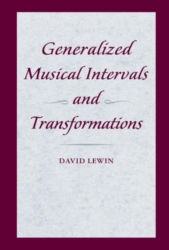 Generalized Musical Intervals and Transformations