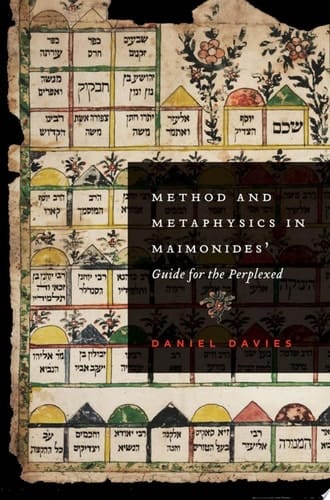 Method and Metaphysics in Maimonides' Guide for the Perplexed (AAR Reflection and Theory in the Study of Religion)