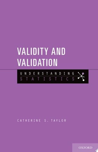 Validity and Validation (Understanding Statistics)