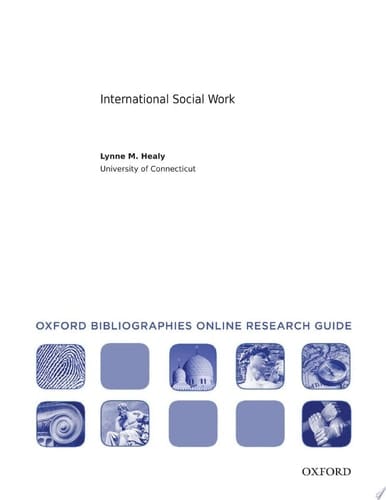 International Social Work Oxford Bibliographies Online Research Guide