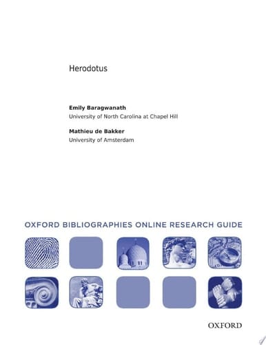 Herodotus: Oxford Bibliographies Online Research Guide