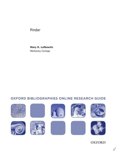 Pindar: Oxford Bibliographies Online Research Guide