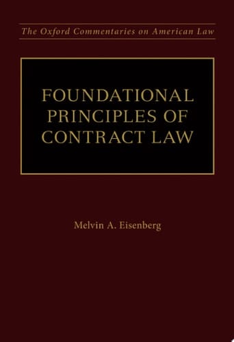 Foundational Principles Of Contract Law