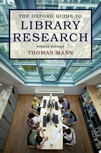 Oxford Guide To Library Research
