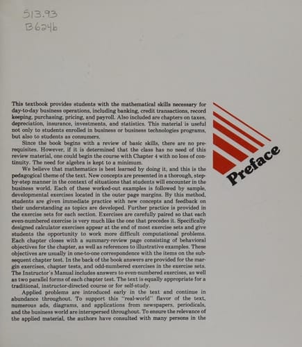 Business Mathematics