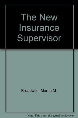 The New Insurance Supervisor