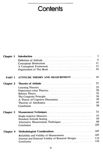 Belief, Attitude, Intention and Behavior: An Introduction to Theory and Research
