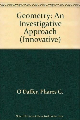 Geometry: An Investigative Approach (Addison-Wesley Innovative Series)