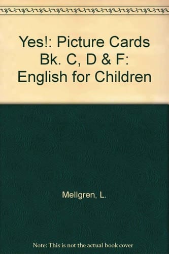 Yes: English For Children Picture Cards Levels D-F