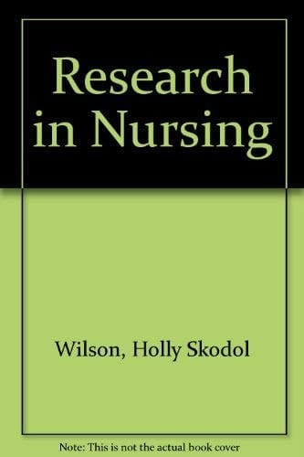 Research in Nursing