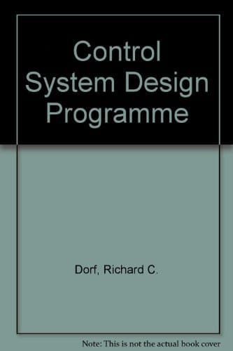 Csdp: Control System Design Program/With Disk