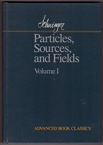 Particles, Sources, And Fields (volume I) (Advanced Book Classics)