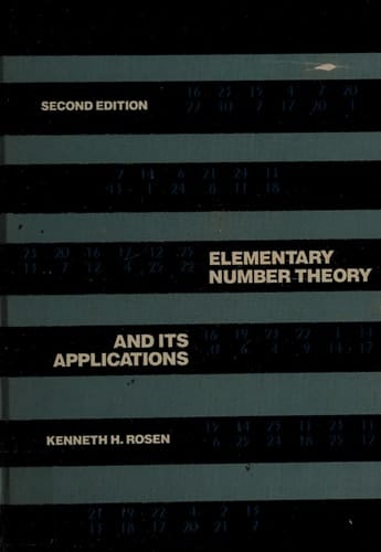 Elementary number theory and its applications