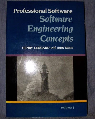Software Engineering Concepts (Professional Software, Vol 1)