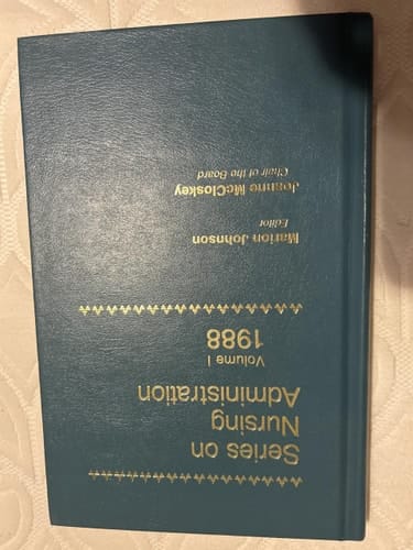 Series on Nursing Administration