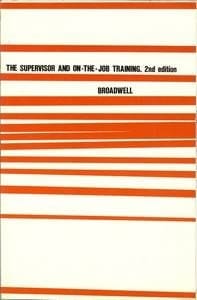 The Supervisor and On-The-Job Training