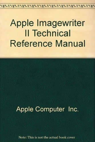 Apple Imagewriter II Technical Reference Manual