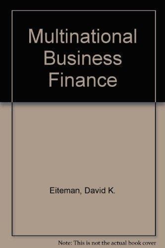 Multinational business finance