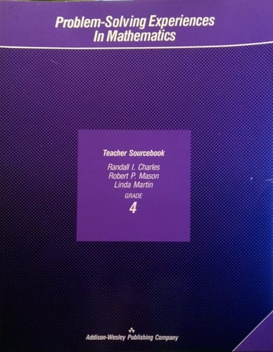 Problem Solving Experiences in Mathematics: Grade 4