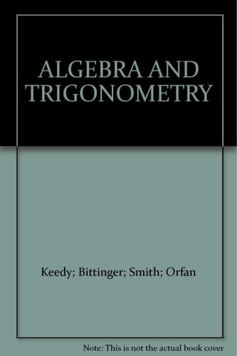 ALGEBRA AND TRIGONOMETRY