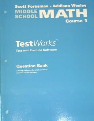 TestWorks Question Bank (Middle School Math Course 1, Grade 6)